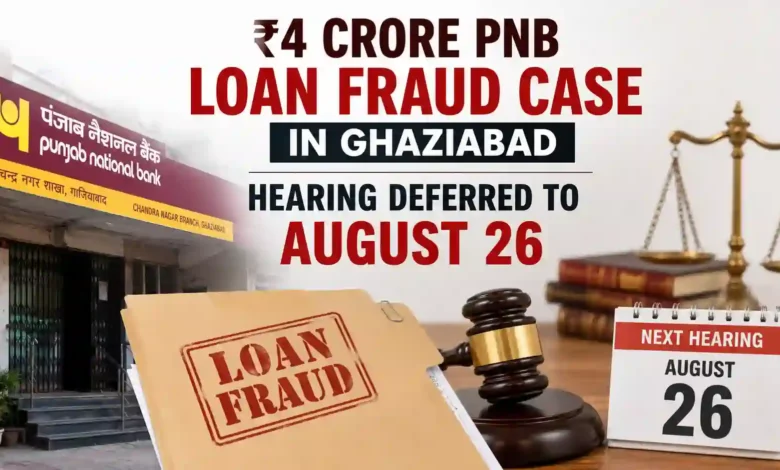 ₹4 Crore PNB Loan Fraud Case in Ghaziabad: Hearing Deferred to August 26