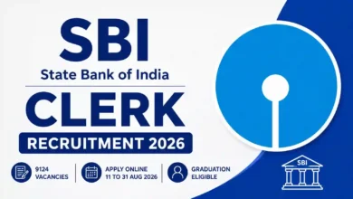 State Bank of India (SBI) Clerk Recruitment 2026 Notification PDF Out for 9124 Posts