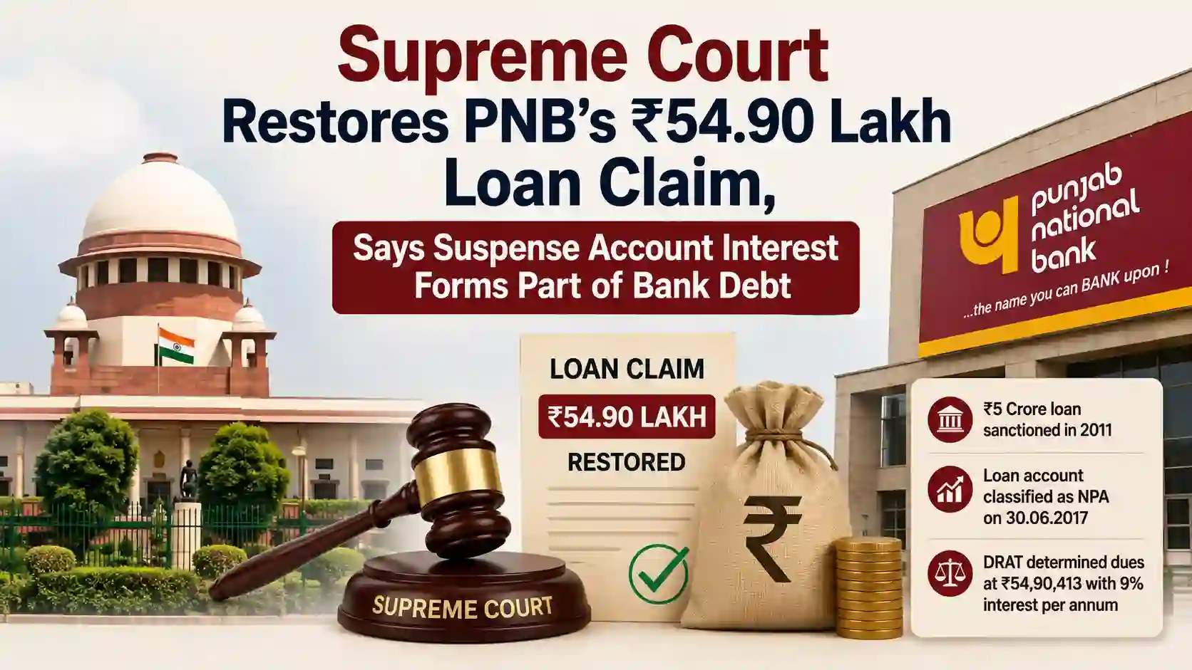 PNB parks interest in Suspense Account for NPA Accounts, Supreme Court orders Trust to pay full amount