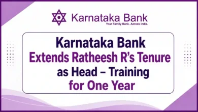 Karnataka Bank Extends Ratheesh R’s Tenure as Head – Training for One Year