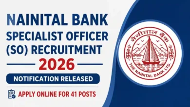 Nainital Bank SO Recruitment 2026 Notification PDF Out for 41 Specialist Officer Posts