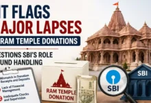 SIT Flags Major Lapses in Ram Temple Donations, Questions SBI’s Role in Fund Handling
