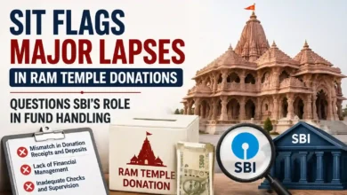 SIT Flags Major Lapses in Ram Temple Donations, Questions SBI’s Role in Fund Handling
