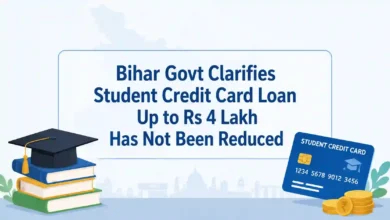 Bihar Govt Clarifies Student Credit Card Loan Up to Rs 4 Lakh Has Not Been Reduced