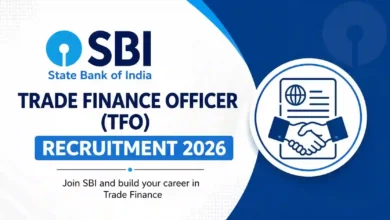 State Bank of India (SBI) Trade Finance Officer (TFO) Recruitment 2026 Notification PDF Out, Check Details