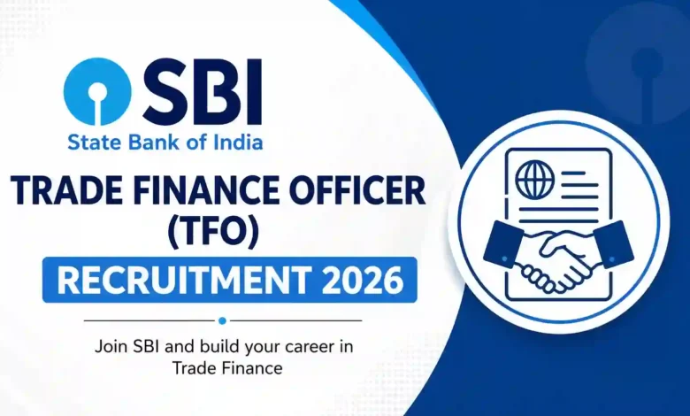 State Bank of India (SBI) Trade Finance Officer (TFO) Recruitment 2026 Notification PDF Out, Check Details