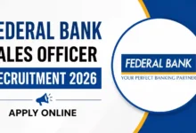 Federal Bank Sales Officer Recruitment 2026 Notification PDF Out