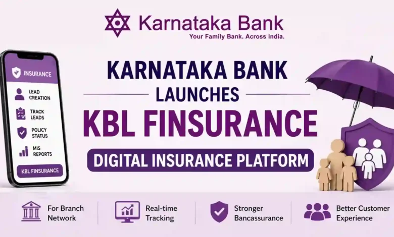 Karnataka Bank Launches KBL Finsurance Digital Insurance Platform