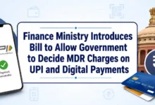 Finance Ministry Introduces Bill to Allow Government to Decide MDR Charges on UPI and Digital Payments