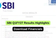 SBI Q1FY27 Results Highlights