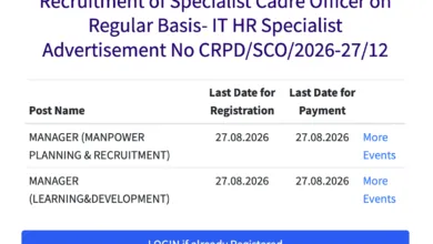 SBI Vacancy Out for Manager Post