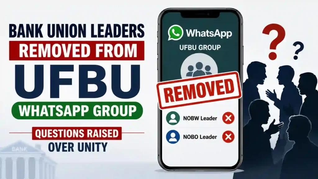 Bank Union Leaders Removed From UFBU WhatsApp Group, Questions raised Over Unity