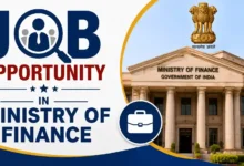 Vacancy at Ministry of Finance