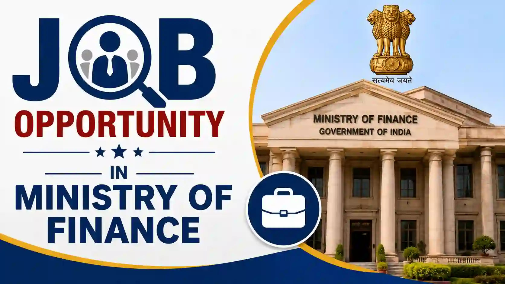 Ministry of Finance released vacancy for Registrar, Assistant Registrar and Recovery Officer in DRT and DRAT