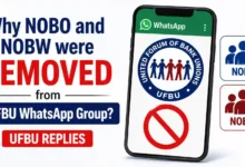 Why NOBO and NOBW were removed from UFBU WhatsApp Group?