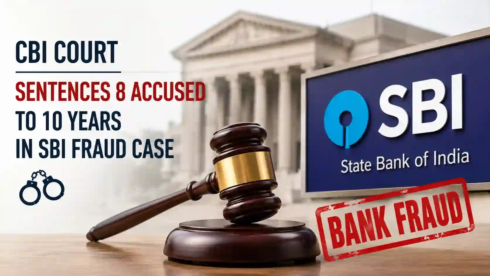 Two SBI Officers sent to 10 years Jail