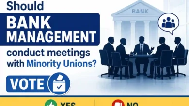 Should Bank Management conduct meetings with Minority Unions?