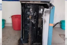 ATM Robbery in IDBI Bank in Madhubani Bihar