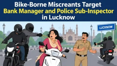 Bike-Borne Miscreants Target Bank Manager and Police Sub-Inspector in Lucknow