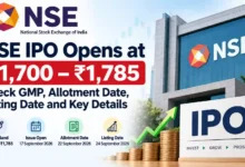 NSE IPO Opens at ₹1,700–₹1,785: Check GMP, Allotment Date, Listing Date and Key Details