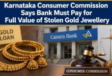 Karnataka Consumer Commission Says Bank Must Pay for Full Value of Stolen Gold Jewellery