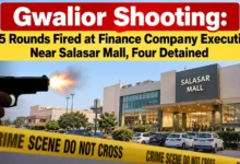 Gwalior Shooting: 4-5 Rounds Fired at Finance Company Executive Near Salasar Mall, Four Detained