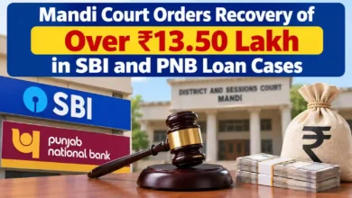 Mandi Court Orders Recovery of Over ₹13.50 Lakh in SBI and PNB Loan Cases