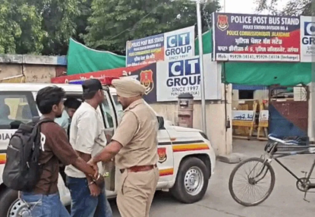 Jalandhar Police Arrest 3 Men Hiding in HDFC Bank Bathroom After Grocery Shop Dispute