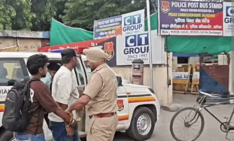 Jalandhar Police Arrest 3 Men Hiding in HDFC Bank Bathroom After Grocery Shop Dispute