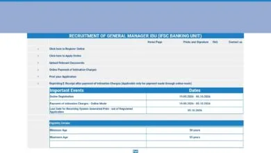 Indian Overseas Bank General Manager Recruitment 2026