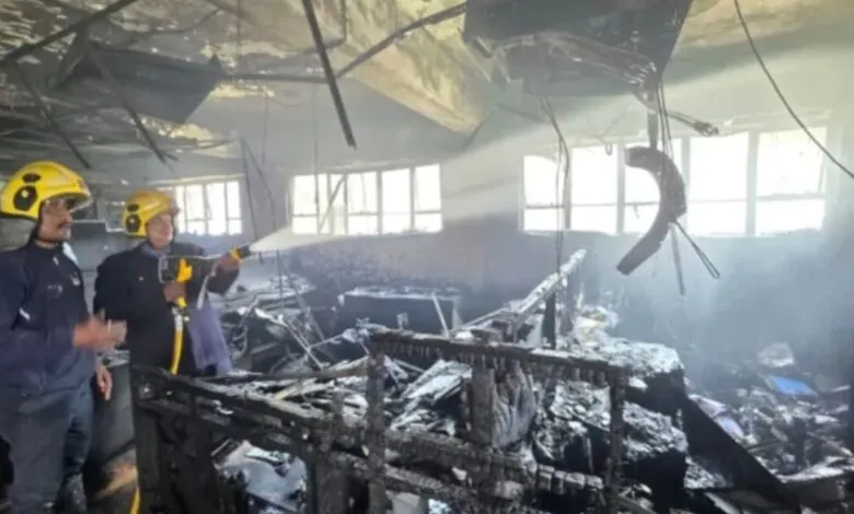 Massive Fire broke out in Bank of India building in Pune