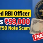 Retired RBI Officer duped of lakhs of rupees in Indore