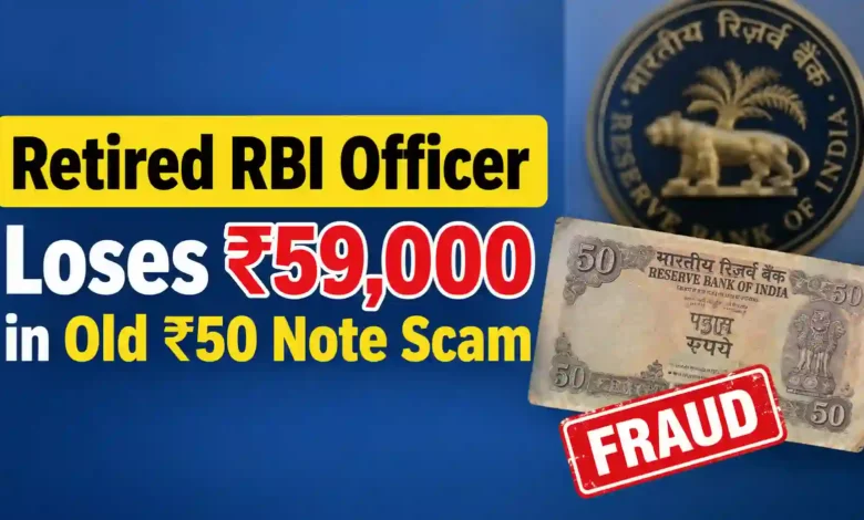 Retired RBI Officer duped of lakhs of rupees in Indore