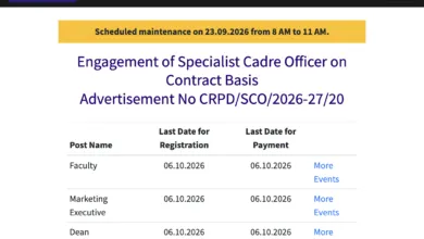 SBI vacancy out for Dean, Faculty and Marketing Executives