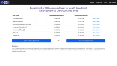 SBI released vacancy for Wealth Management & Premier Banking