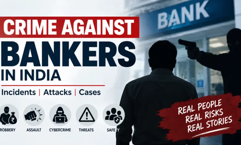 Crime Against Bankers in India – Latest Cases, Attacks and Incidents