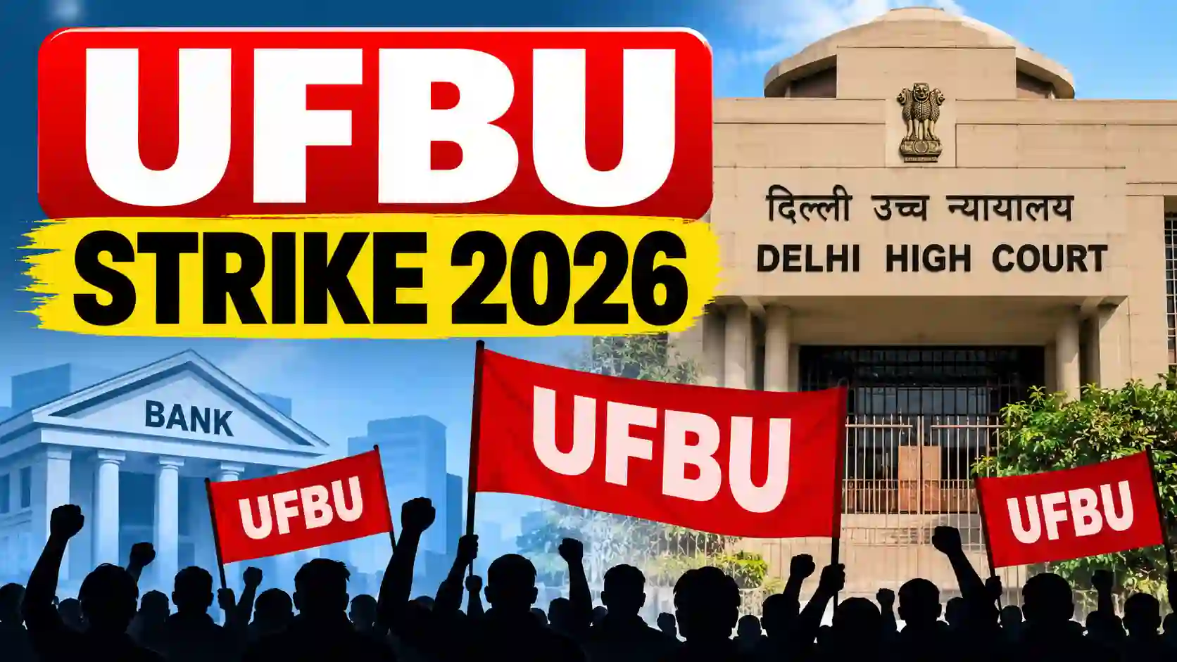 Delhi High Court orders Police to Provide Location to UFBU for Protest