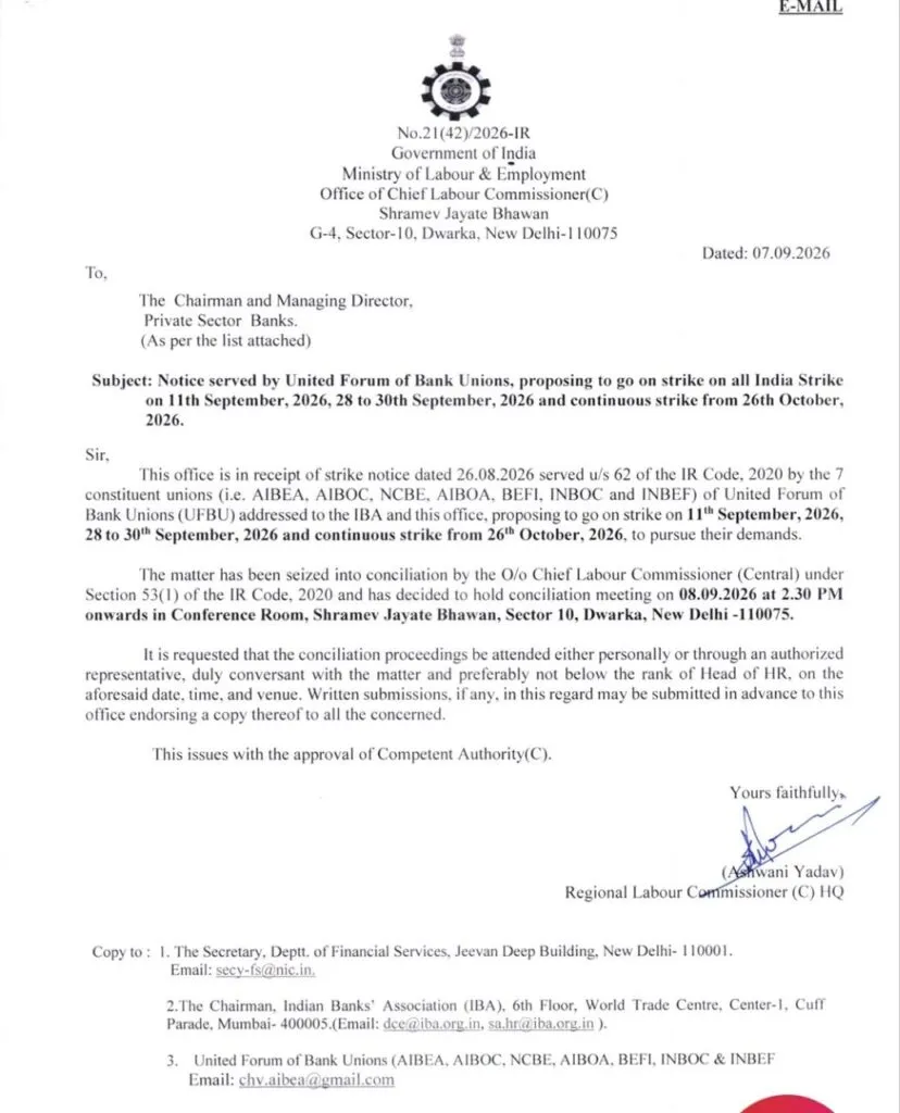CLC calls UFBU for meeting on 8th September