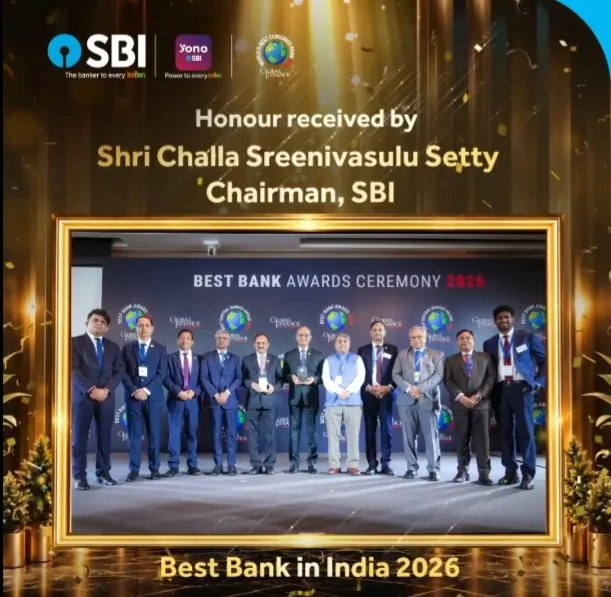 SBI Named World's Best Consumer Bank 2026 and Best Bank in India