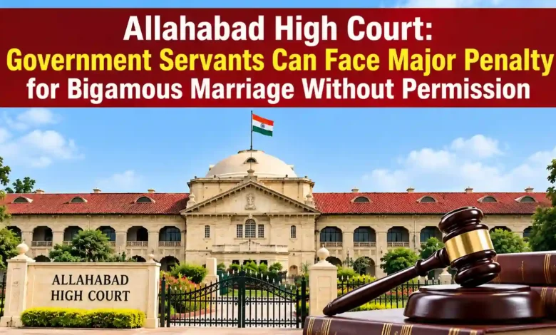 Allahabad High Court: Government Servants Can Face Major Penalty for Bigamous Marriage Without Permission