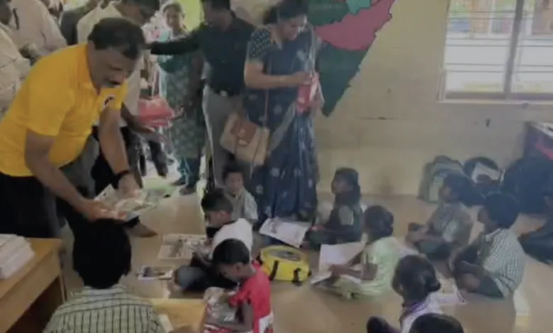 Bank of India Officers organized Welfare initiatives for Tribals in Tamil Nadu