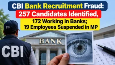 CBI Bank Recruitment Fraud: 257 Candidates Identified, 172 Working in Banks; 19 Employees Suspended in MP