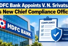 HDFC Bank Appoints V. N. Srivatsan as New Chief Compliance Officer