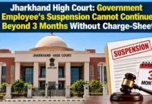 Jharkhand High Court: Government Employee's Suspension Cannot Continue Beyond 3 Months Without Charge-Sheet