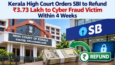 Kerala High Court Orders SBI to Refund ₹3.73 Lakh to Cyber Fraud Victim Within 4 Weeks