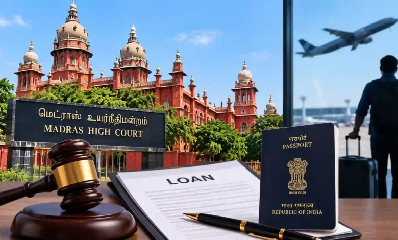 Madras High Court Says Loan Defaulter Cannot Be Stopped From Travelling Abroad Without Fraud