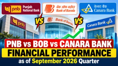PNB vs BOB vs Canara Bank Financial Performance as of September 2026 Quarter