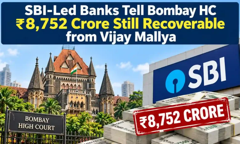 SBI-Led Banks Tell Bombay HC ₹8,752 Crore Still Recoverable from Vijay Mallya