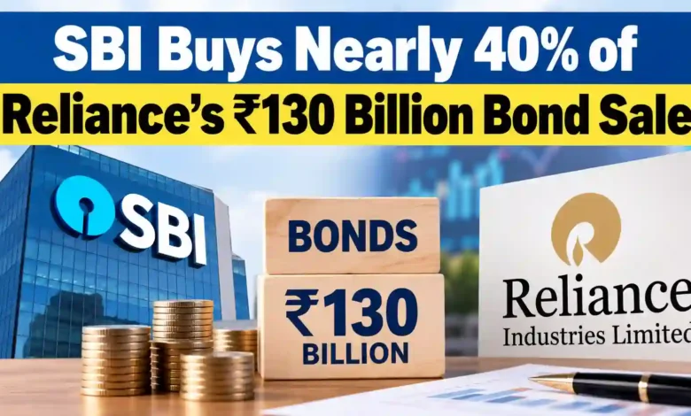 SBI Buys Nearly 40% of Reliance’s ₹130 Billion Bond Sale