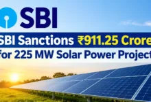 SBI Sanctions ₹911.25 Crore for 225 MW Solar Power Project